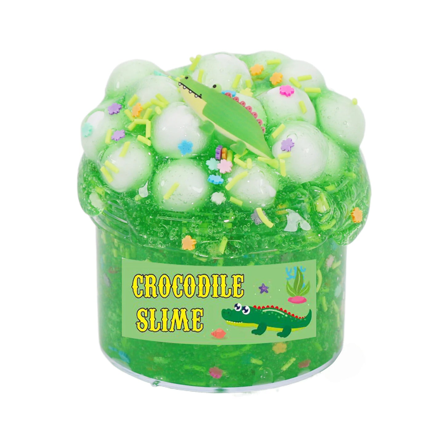 Ocean Crystal Mud Slime – Colorful Stress Relief Toy for Kids & Adults, Squishy Sensory Play for Fun, Relaxation & Anxiety Relief