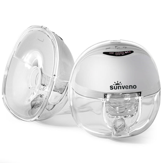 🤱 Sunveno DuoFit Double Wearable Breast Pump 🎀 – Hands-Free, Quiet & Efficient Breastfeeding Solution