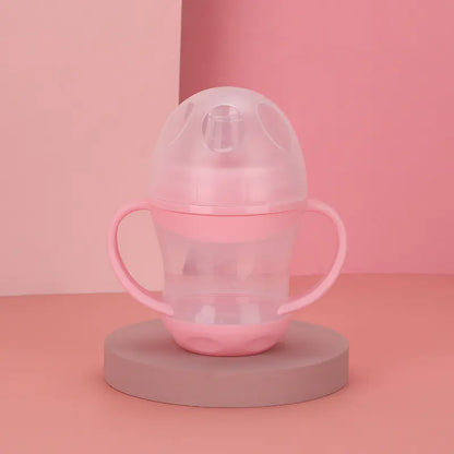 QuackSip™ Anti-Drip Baby Training Cup  Spill-Proof Sipper with Lid for Easy Learning!
