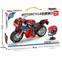 Motorcycle Model Building Block Toy - The Little Big Store