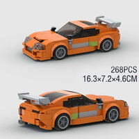MOC 911 MK4 Supra Speed Champions Racing Car - The Little Big Store