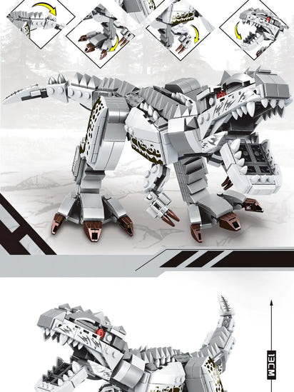 Rex Building Block Triceratops Legos - The Little Big Store