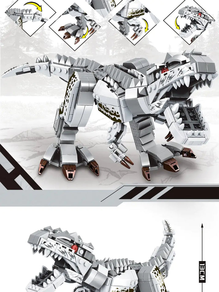 Rex Building Block Triceratops Legos - The Little Big Store