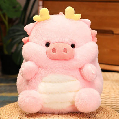 Cute Dragon Pig Plush Toy - The Little Big Store