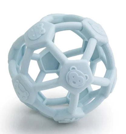 Soft Silicone Baby Ball – Hollow Round Toy for Newborns - The Little Big Store