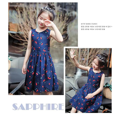 ☁️ BreezyBelle™ Cotton Princess Dress for Girls 🌼