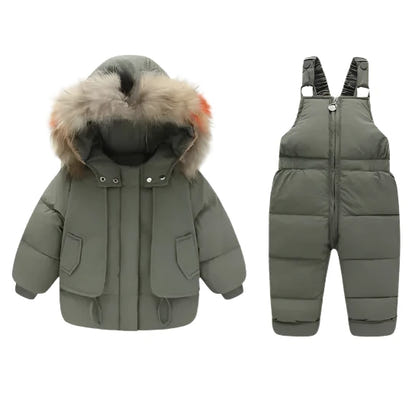 Winter Baby Jacket Suit - The Little Big Store