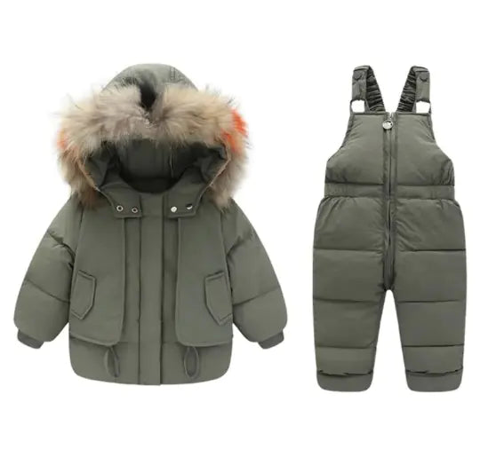 Winter Baby Jacket Suit - The Little Big Store