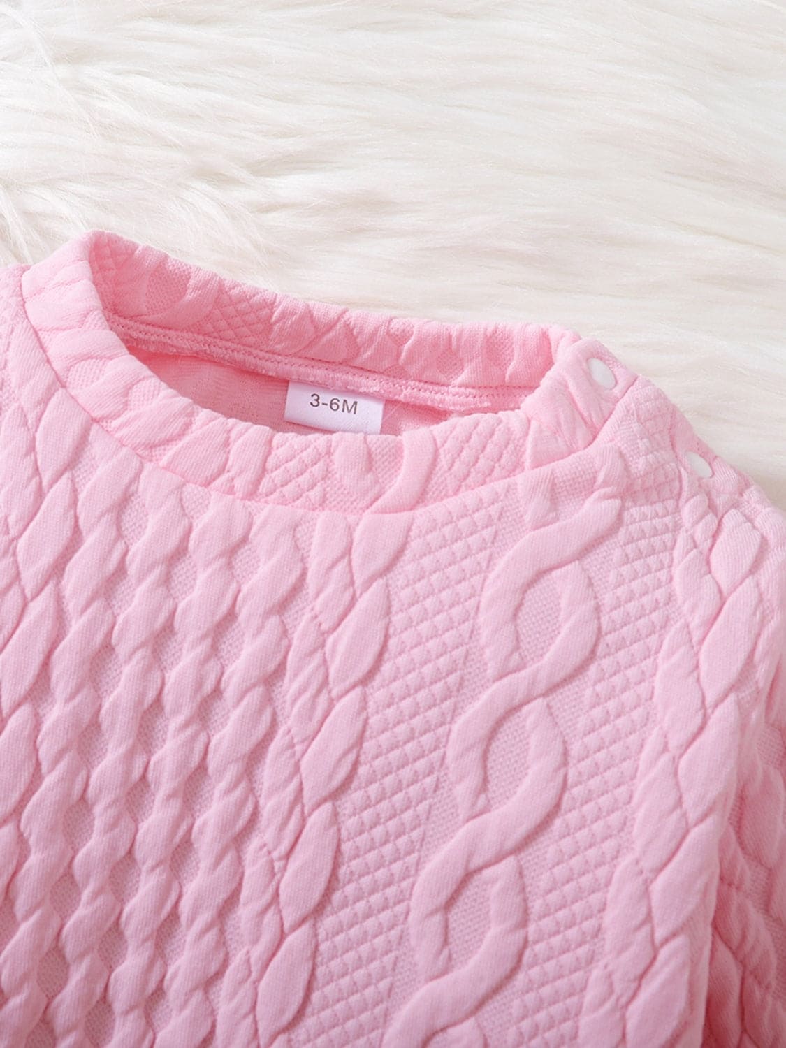 Children's Lace Detail Top and Skirt Set - The Little Big Store