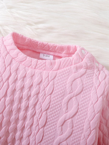 Children's Lace Detail Top and Skirt Set - The Little Big Store