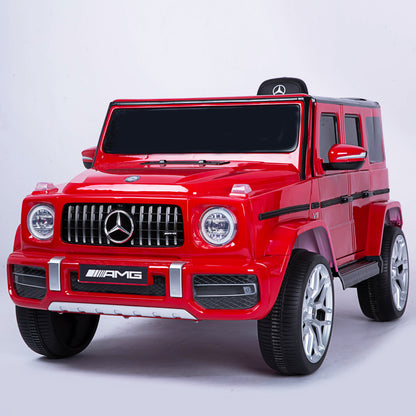 licensed Mercedes-Benz G63 Kids Ride On Car,kids Electric Car with Remote Control 12V licensed children car Motorized Vehicles for Girls,Boys,gift , Music, Horn, Spring Suspension, Safety Lock - The Little Big Store