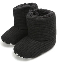 Cozy Sunflower Cotton Baby Boots - The Little Big Store
