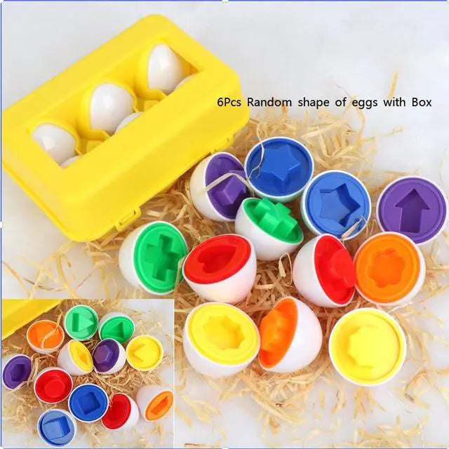 Montessori Geometric Eggs - The Little Big Store