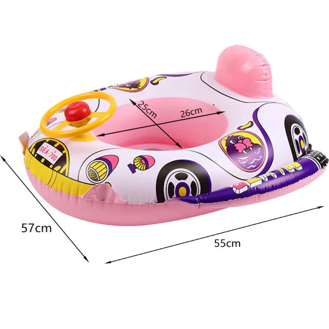 Kids UV Protection Two-Piece Swim Set with Zipper