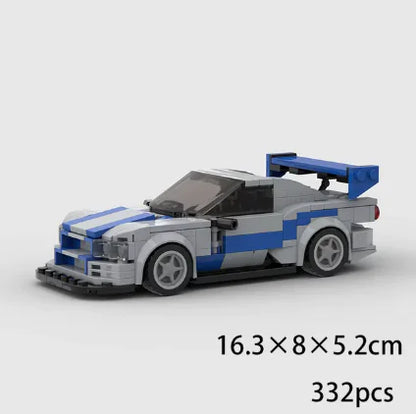Creative MOC Technology Vehicles Tesla Toy Cars - The Little Big Store