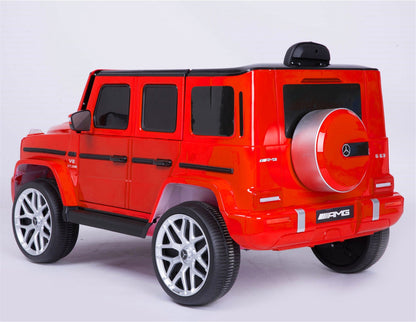 licensed Mercedes-Benz G63 Kids Ride On Car,kids Electric Car with Remote Control 12V licensed children car Motorized Vehicles for Girls,Boys,gift , Music, Horn, Spring Suspension, Safety Lock - The Little Big Store