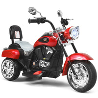 3 Wheel Kids Ride on Motorcycle 6V Battery Powered Electric Toy Red