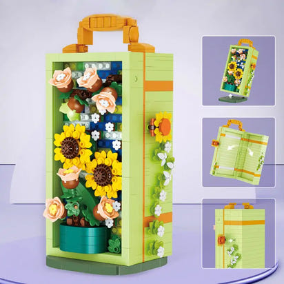 3D Flower Bricks Toy - The Little Big Store
