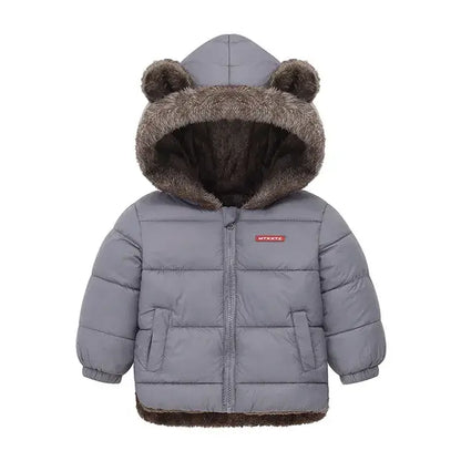 Children's Thick Fleece Coat - The Little Big Store