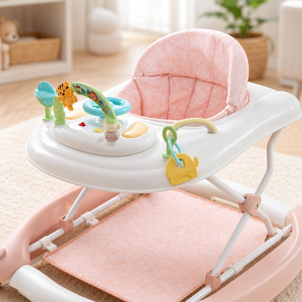 Engaging play with supportive comfort