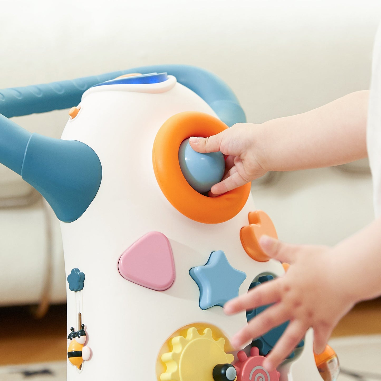🚶‍♂️ KUB TumbleTrek™ Baby Push Walker 🍼✨