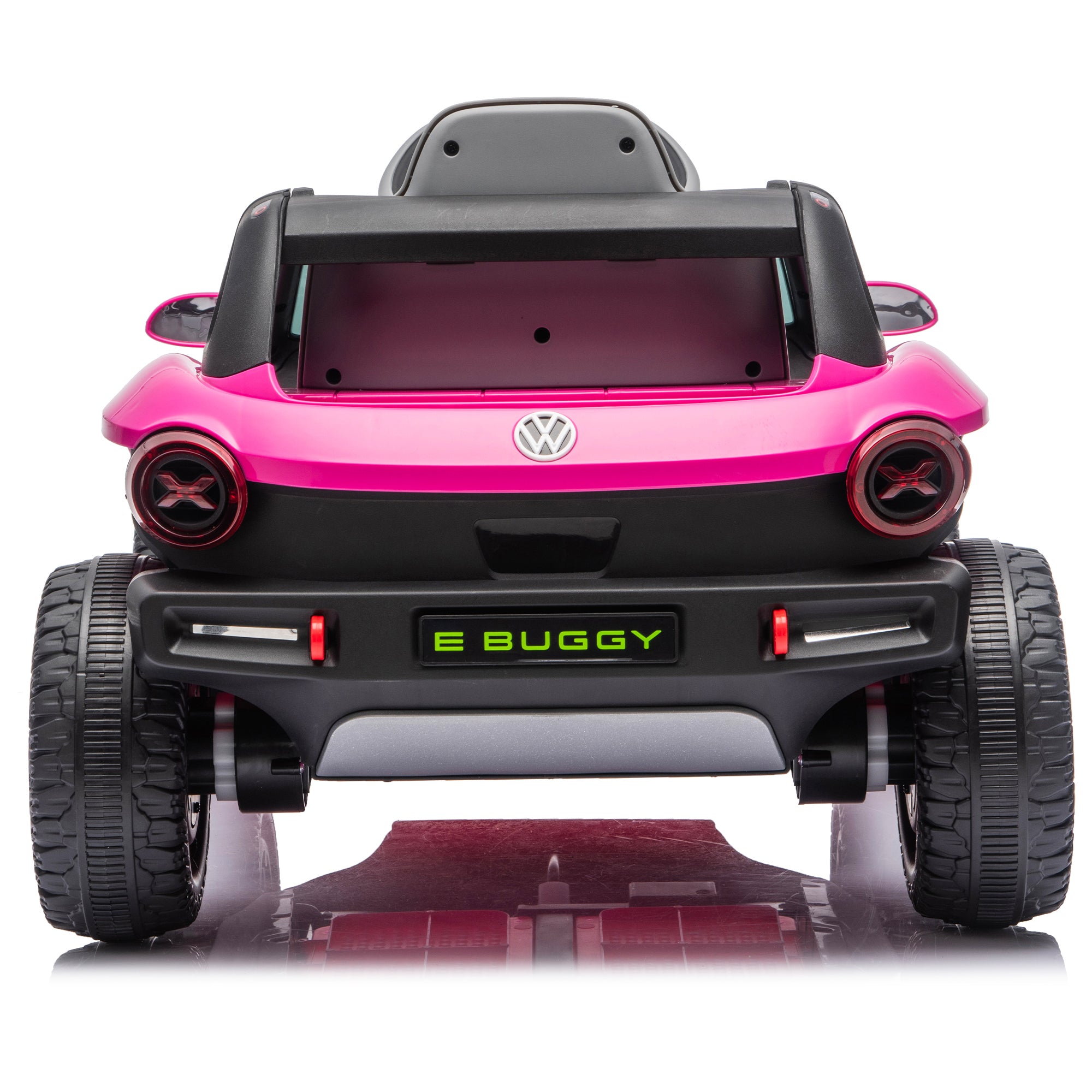 12V Licensed Volkswagen Beetle Kids Ride On Car, Pink