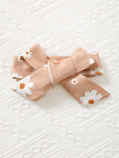 Children's Ruffled Floral Bodysuit and Bloomer, Headband Set - The Little Big Store