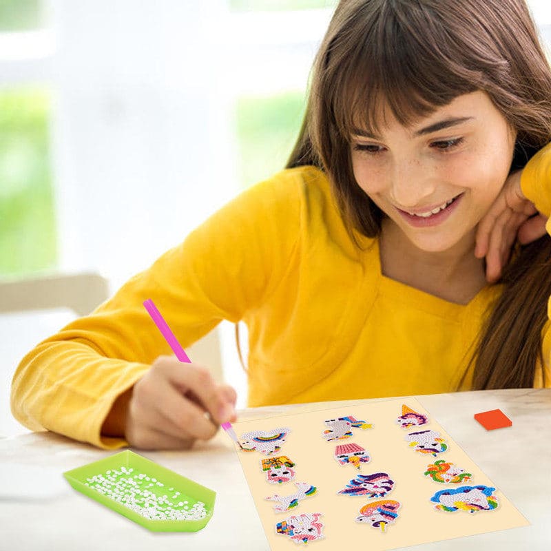 SparkleDreams: Unicorn 5D Diamond Painting Kit for Kids - The Little Big Store