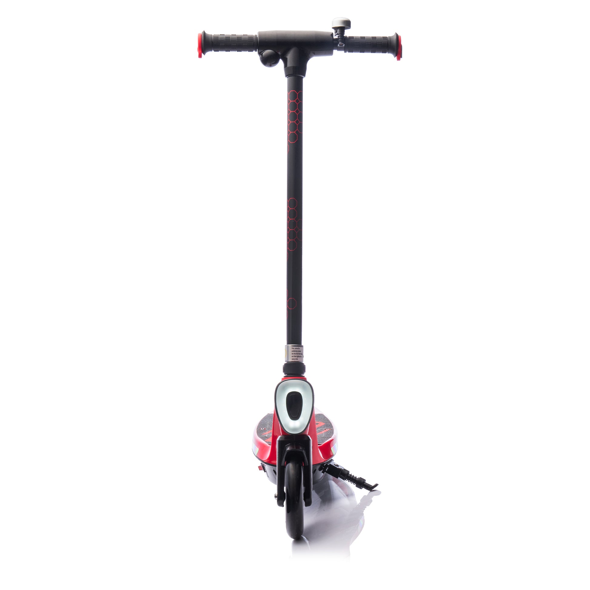 Kids Ride On Electric Scooter With Kickstand,Scooter Bell,Faster Speed And Longer Usage Time,Rear Brake,Wider Pedal,Non-Slip Handle,Colorful LED Lights,5.59-6.84 MPH For Kids 6+. - The Little Big Store