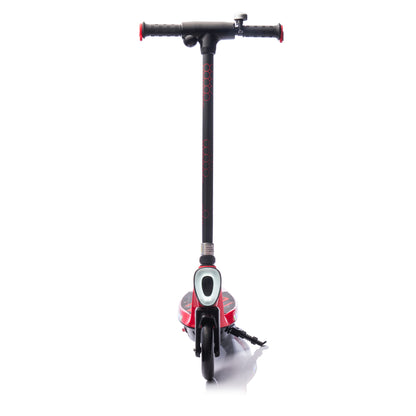 Kids Ride On Electric Scooter With Kickstand,Scooter Bell,Faster Speed And Longer Usage Time,Rear Brake,Wider Pedal,Non-Slip Handle,Colorful LED Lights,5.59-6.84 MPH For Kids 6+. - The Little Big Store