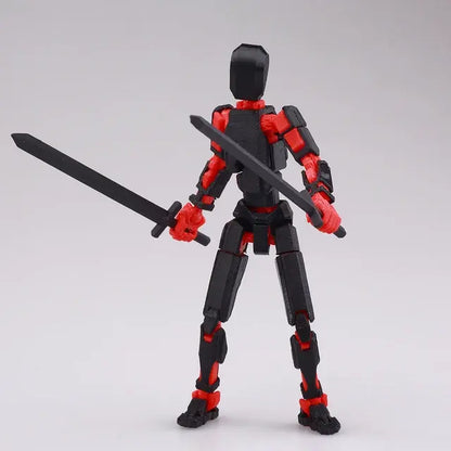 Multi-Jointed Shapeshift Robot Action Figure Toy Set - The Little Big Store