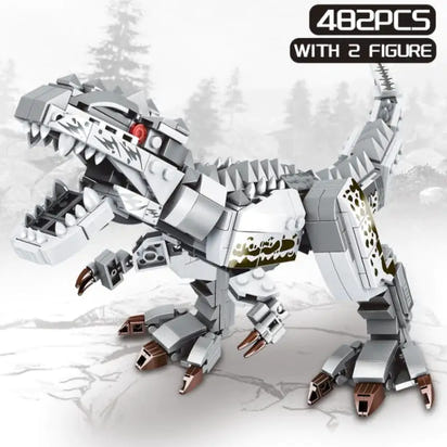 Rex Building Block Triceratops Legos - The Little Big Store