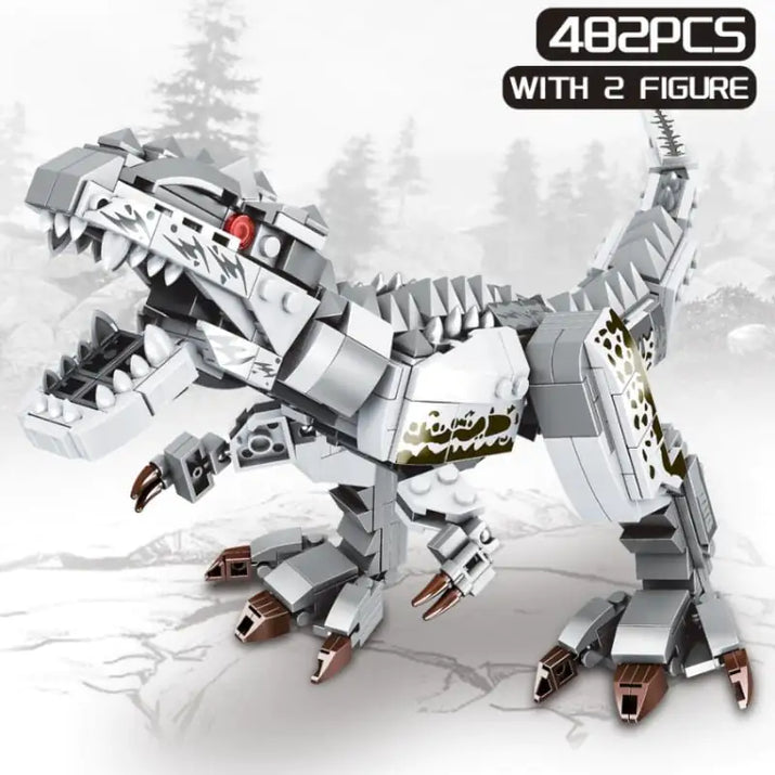 Rex Building Block Triceratops Legos - The Little Big Store