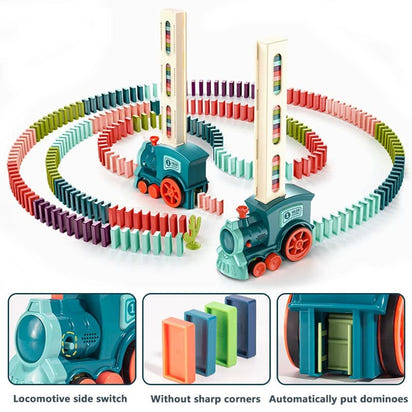 Kids Automatic Domino Train - The Little Big Store