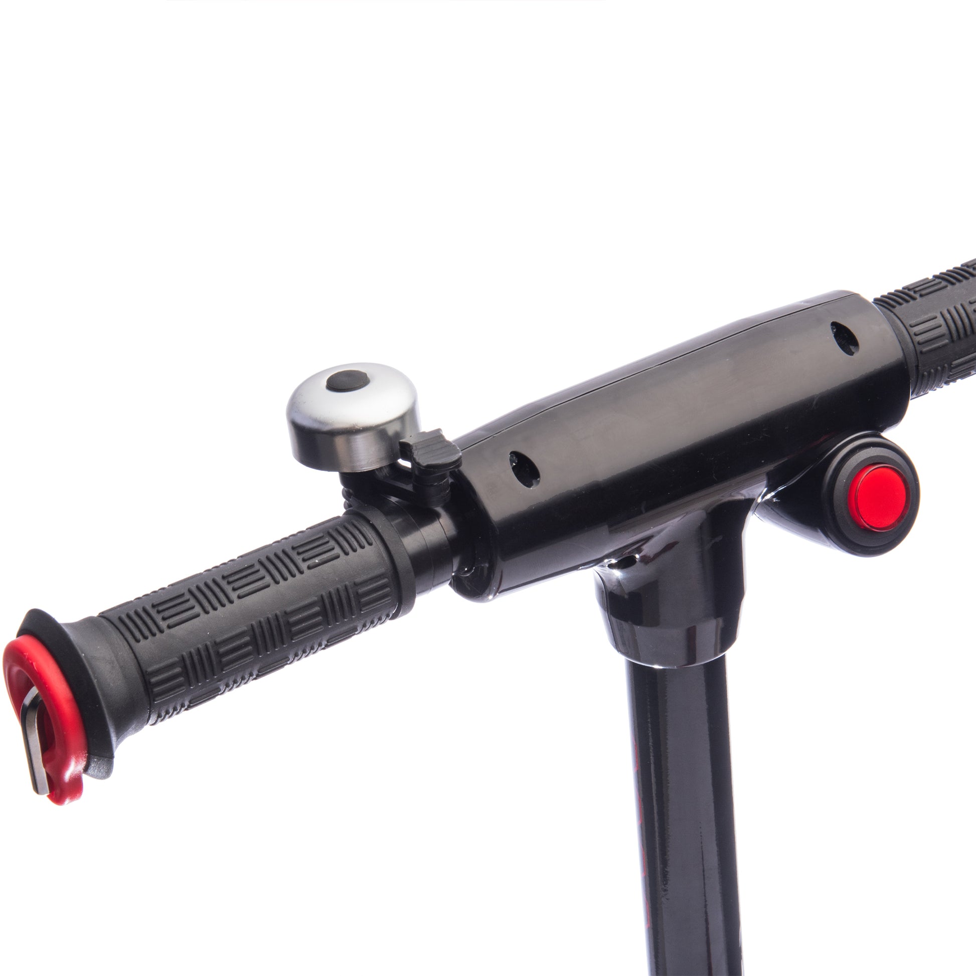 Kids Ride On Electric Scooter With Kickstand,Scooter Bell,Faster Speed And Longer Usage Time,Rear Brake,Wider Pedal,Non-Slip Handle,Colorful LED Lights,5.59-6.84 MPH For Kids 6+. - The Little Big Store