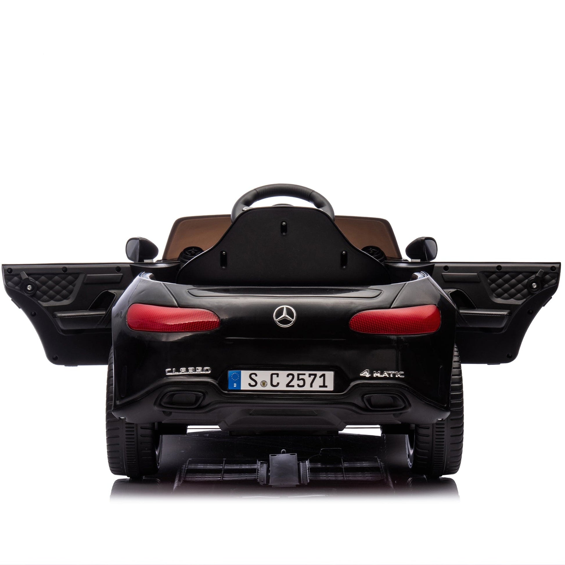 Licensed Mercedes-Benz CLS 350,12V Kids Ride On Toy Car w/Parents Control,2wd,Four-wheel suspension,Music,Bluetooth,LED Light,USB,Power display,Volume adjustment,Speeds 1.24-3.11MPH for Kids Aged 2-4. - The Little Big Store