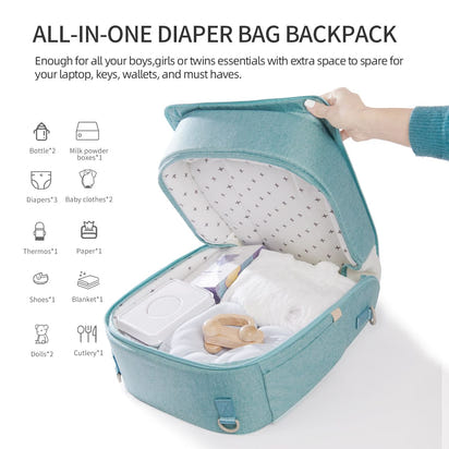 Portable Diaper Bag Backpack - The Little Big Store