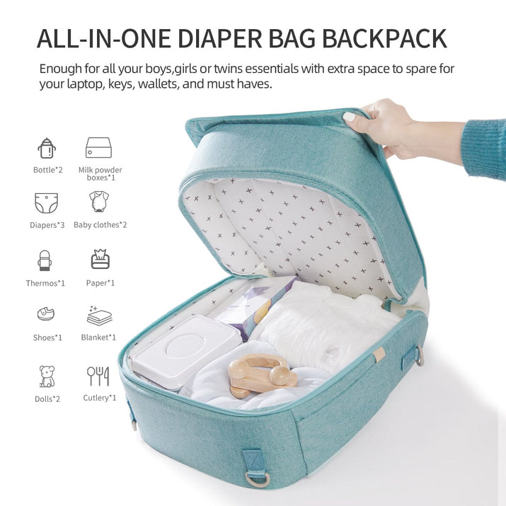 Portable Diaper Bag Backpack - The Little Big Store