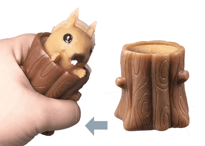 Squishy Funny Cute Animals Anti-stress Evil Squirrel - The Little Big Store