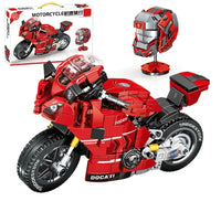 Motorcycle Model Building Block Toy - The Little Big Store