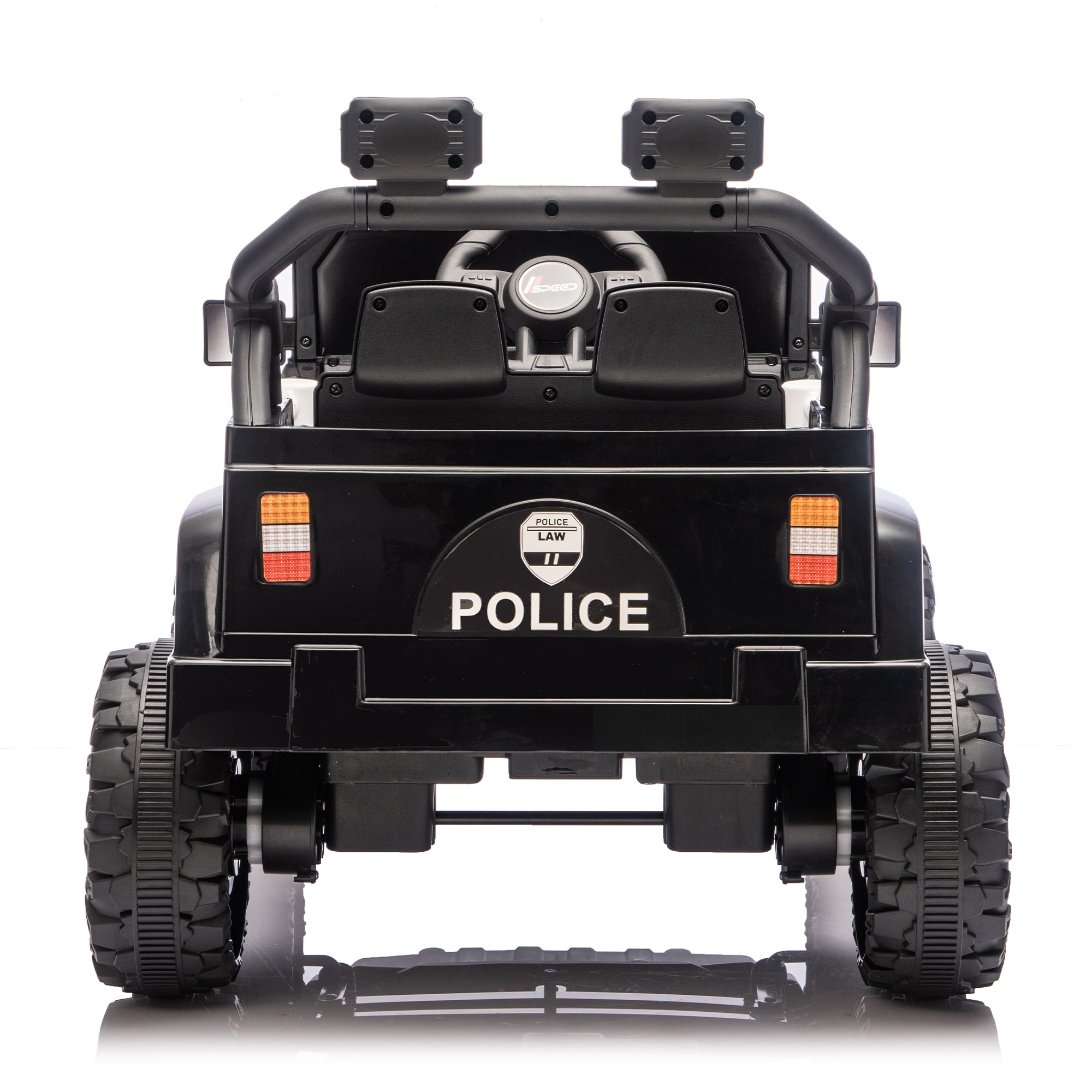 12V Kids Electric Police Car with Parent Remote Control