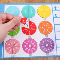 Children Magnetic Fraction Math Toys - The Little Big Store
