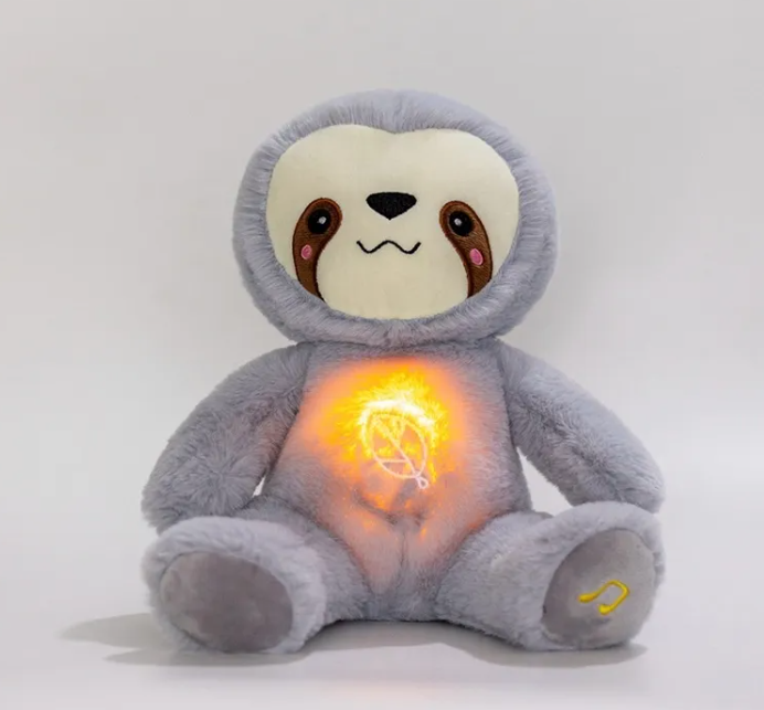 TheLittleBigStore DreamBreath™ Breathing Sloth Snuggle Toy