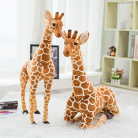 JungleGiant™ 🦒 – Life-Size Giraffe Plush Toy for Kids & Decor