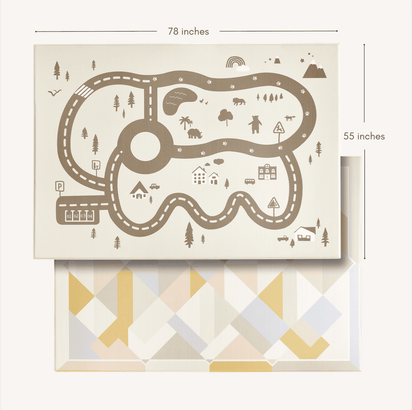 Tiny Land® Baby Playmat Urban Zoo Adventure - The Little Big Store