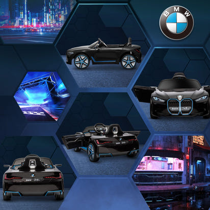 Collage of BMW cars with a cityscape background and BMW logo.
