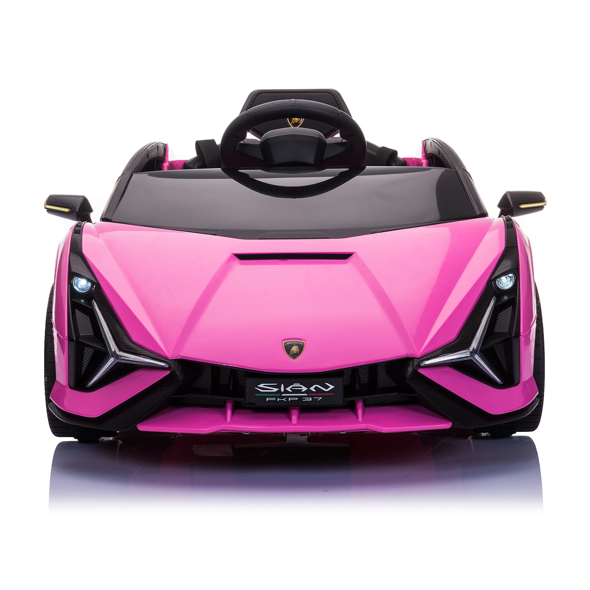 12V Pink Kids Electric Ride-On Car with Remote Control
