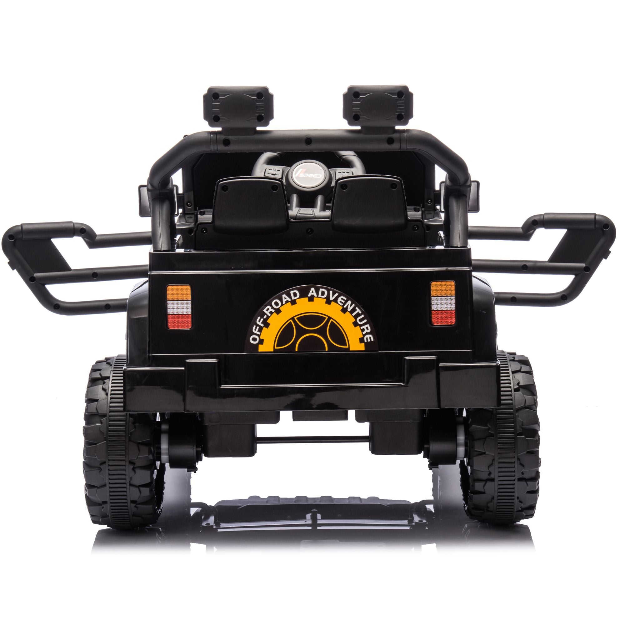 12V Rangler Kids Electric Ride-On Car with Remote – Black