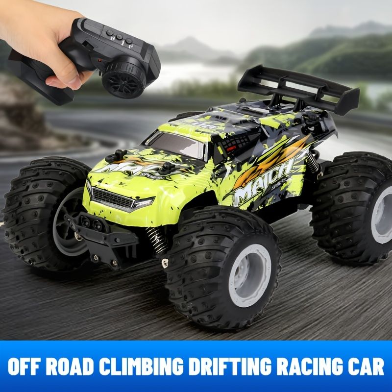 Fun Remote Control Toy Car with LED Lights - Great for Indoor and Outdoor Play - Ages 6+
