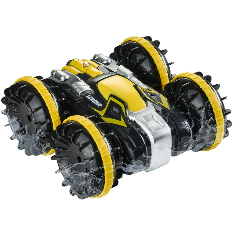 All-Terrain VEVOR Amphibious RC Vehicle - 2.4GHz Remote Control Car Boat for Kids and Adults - Vibrant Yellow
